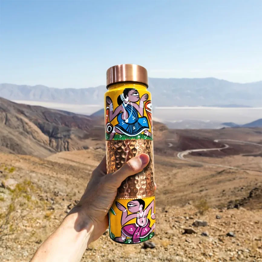 Copper water bottle