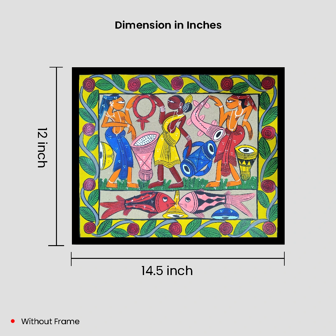 Pattachitra Painting (Tribal) - Image 5