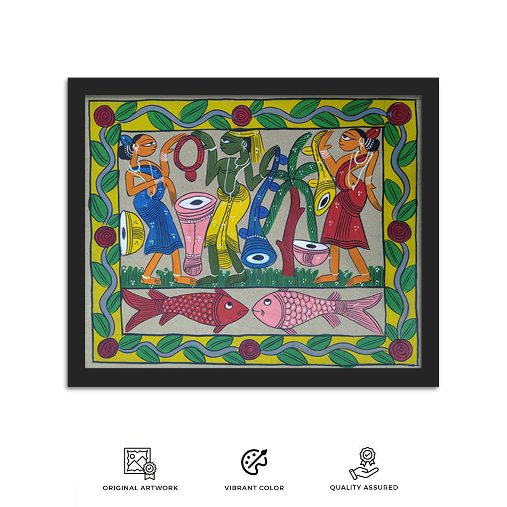 Pattachitra Painting (Tribal) - Image 3