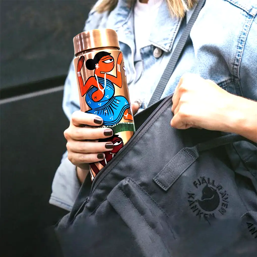 Pure Copper Bottle - Image 3