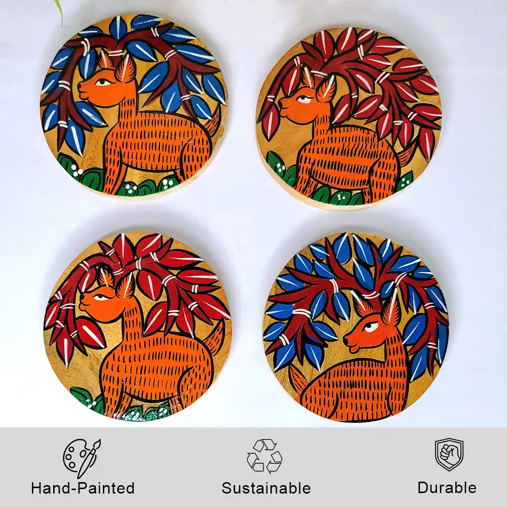Unique Design Coasters - Set Of 4 - Image 2