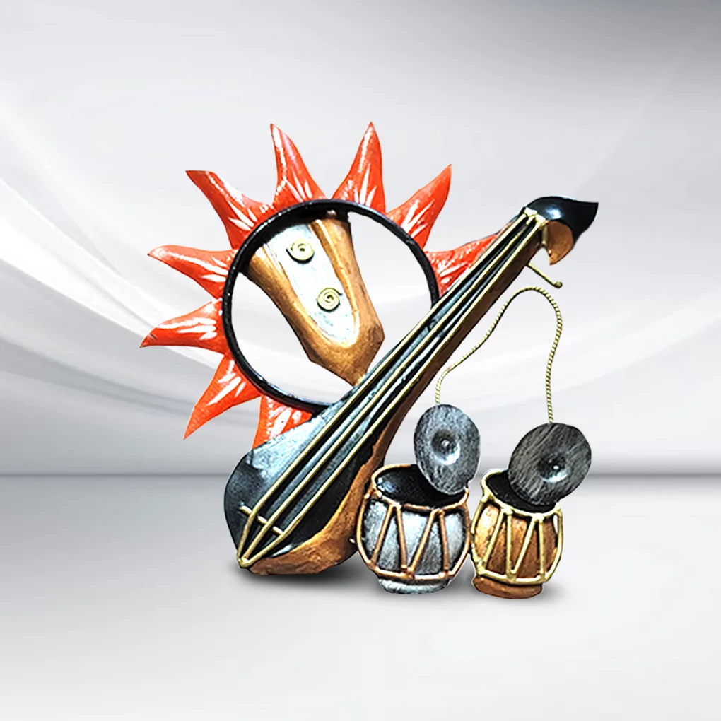 Handcrafted Tabla & Sitar Mementos for Gifting - Image 4