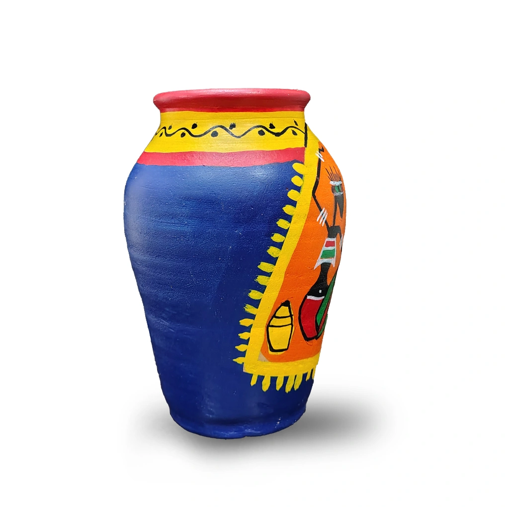 Decorative Terracotta Indoor Planter - Image 3