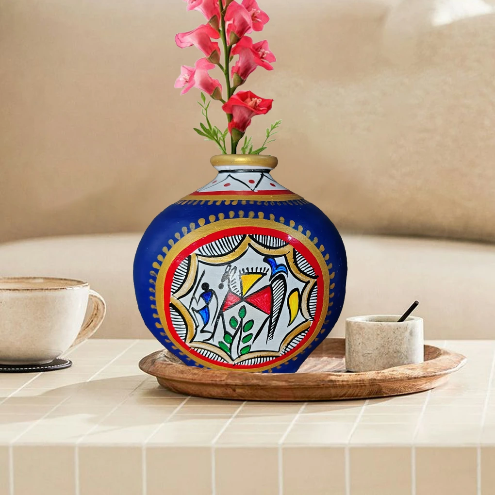 Decorative Terracotta Indoor Planter - Image 2