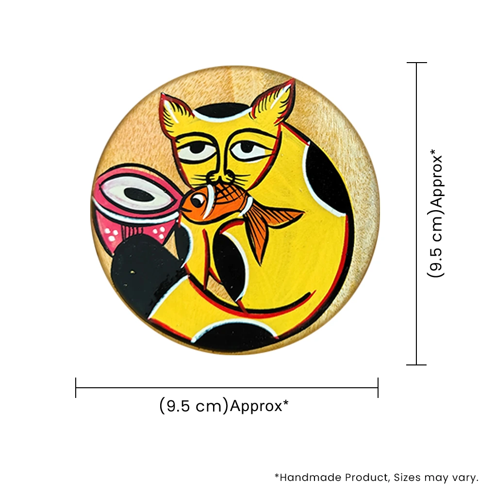 Hand Made Coasters - Set Of 4 - Image 3
