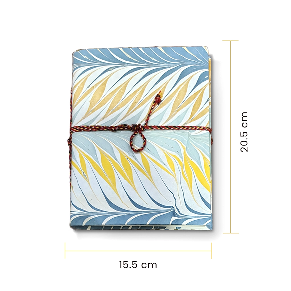 Handcrafted Marble Cover Diary - Image 3