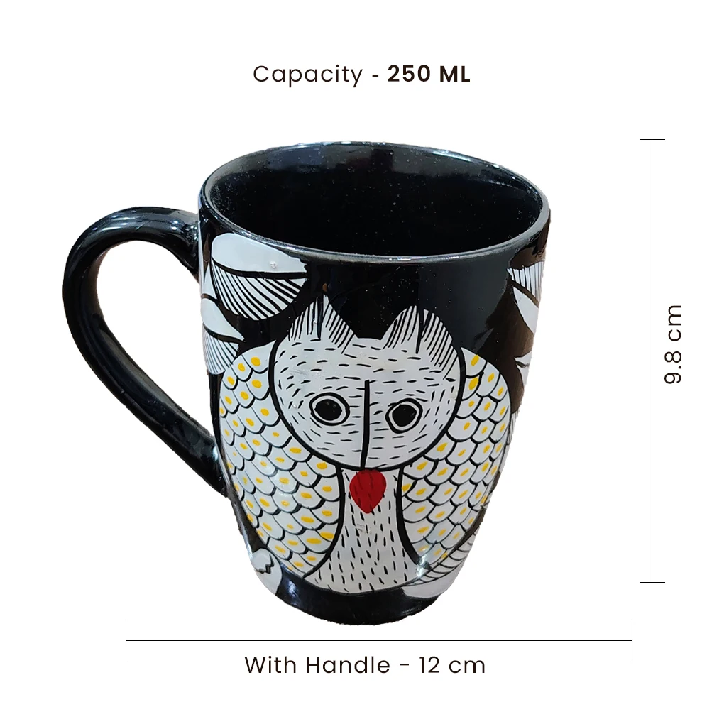 Handmade Terracotta Coffee Mugs - Image 3