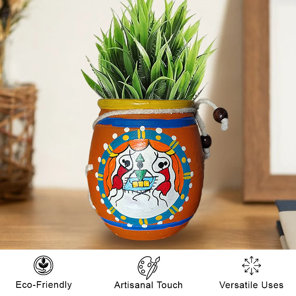 Decorative Terracotta Indoor Planter - Image 3