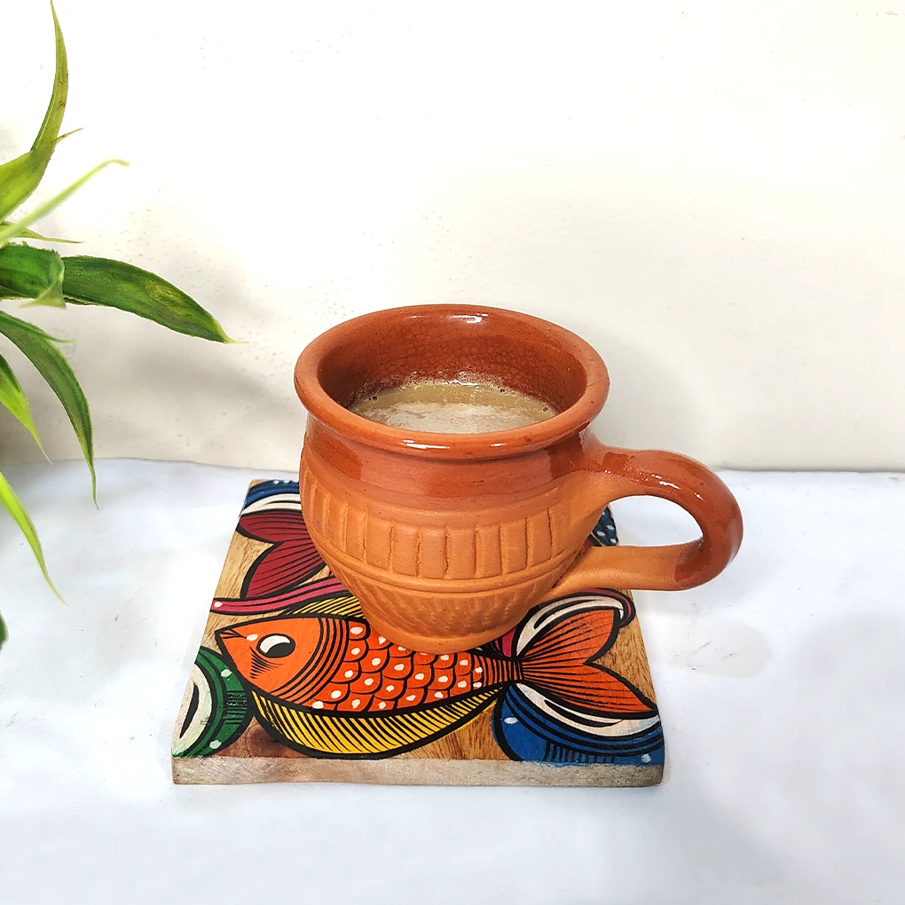 Hand-Painted Coasters - Set of 2 - Image 4