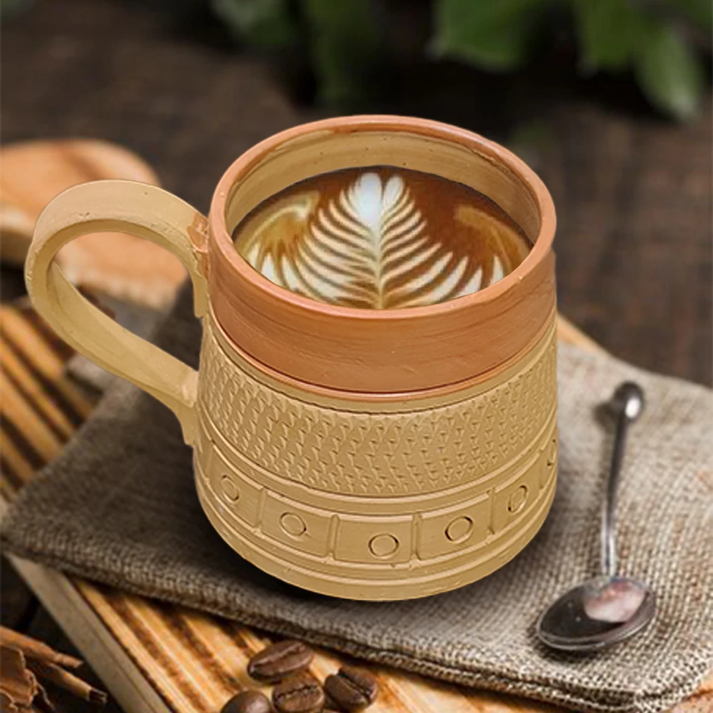 Handmade Terracotta Coffee Mugs - Image 2