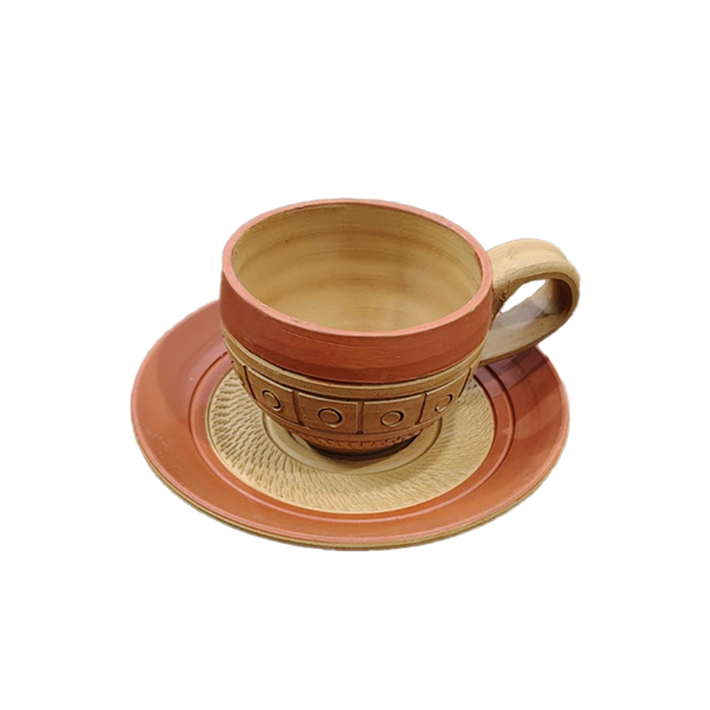Handcrafted Terracotta Cups (Set of 6) - Image 5
