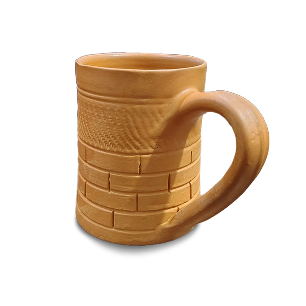 Handmade Terracotta Coffee Mugs - Image 3