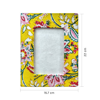 Fabric Cover Photo Frame - Image 2
