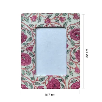 Fabric Cover Photo Frame - Image 2
