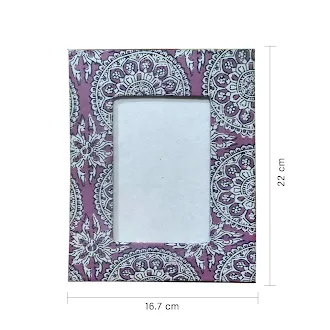Fabric Cover Photo Frame - Image 2