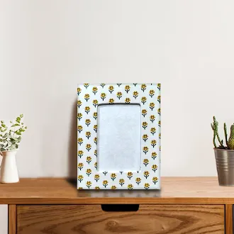 Fabric Cover Photo Frame