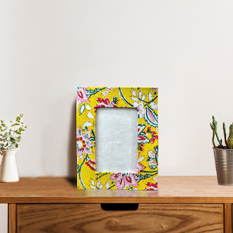 Fabric Cover Photo Frame