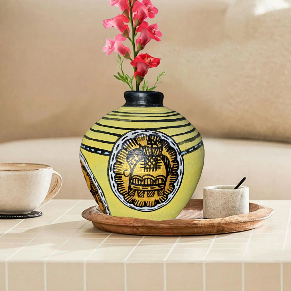 Decorative Terracotta Indoor Planter - Image 2