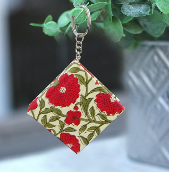 Multicolored Mini Key Ring Diary