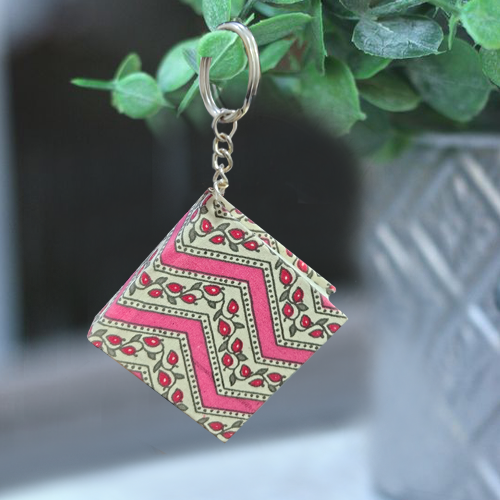Multicolored Mini Key Ring Diary