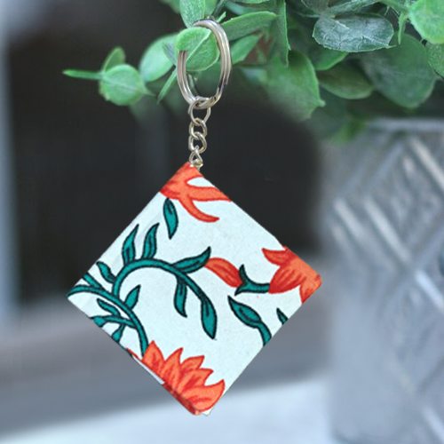 Multicolored Mini Key Ring Diary