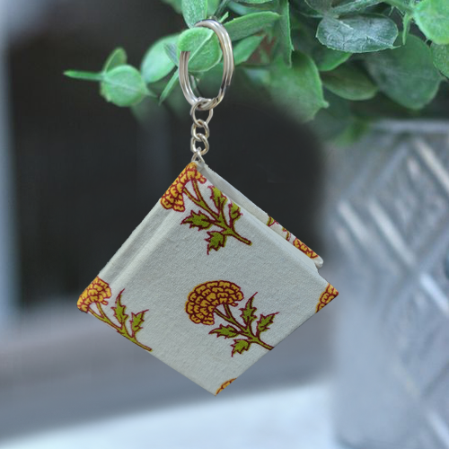 Multicolored Mini Key Ring Diary