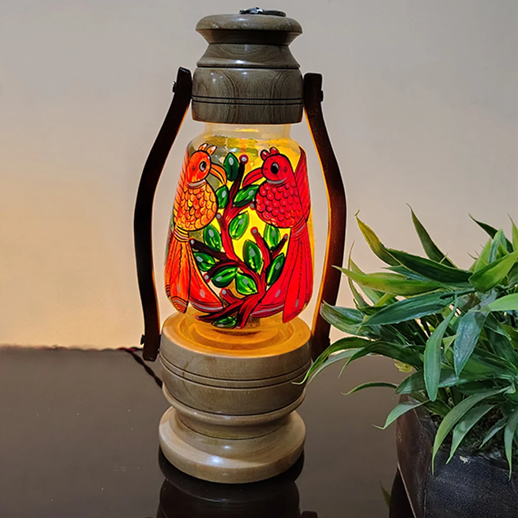 Hand-Painted Lamp - Image 2