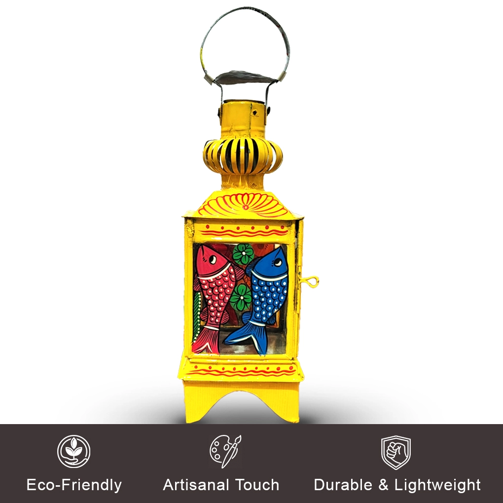 Hand-Painted Lamp - Image 2