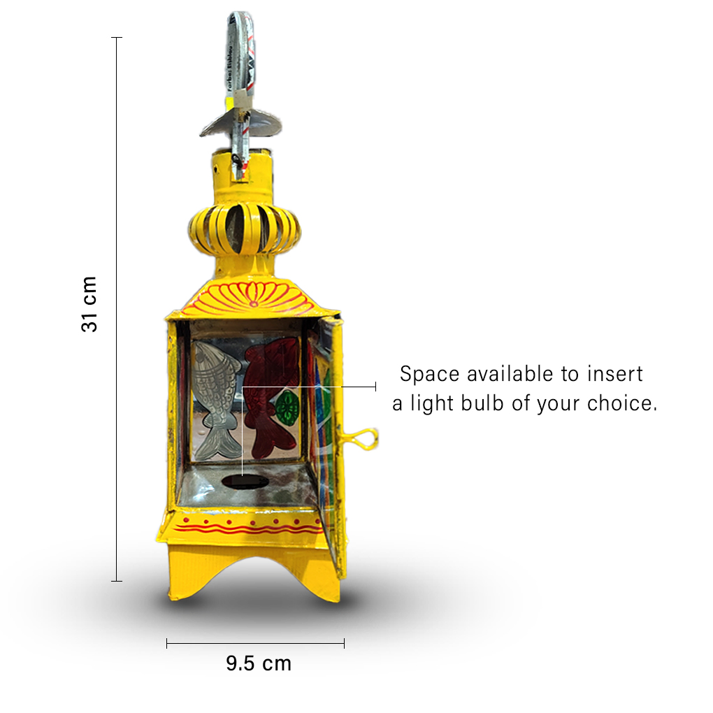 Hand-Painted Lamp - Image 5