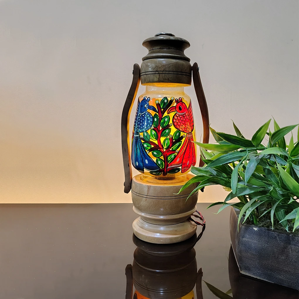Hand-Painted Lamp - Image 2