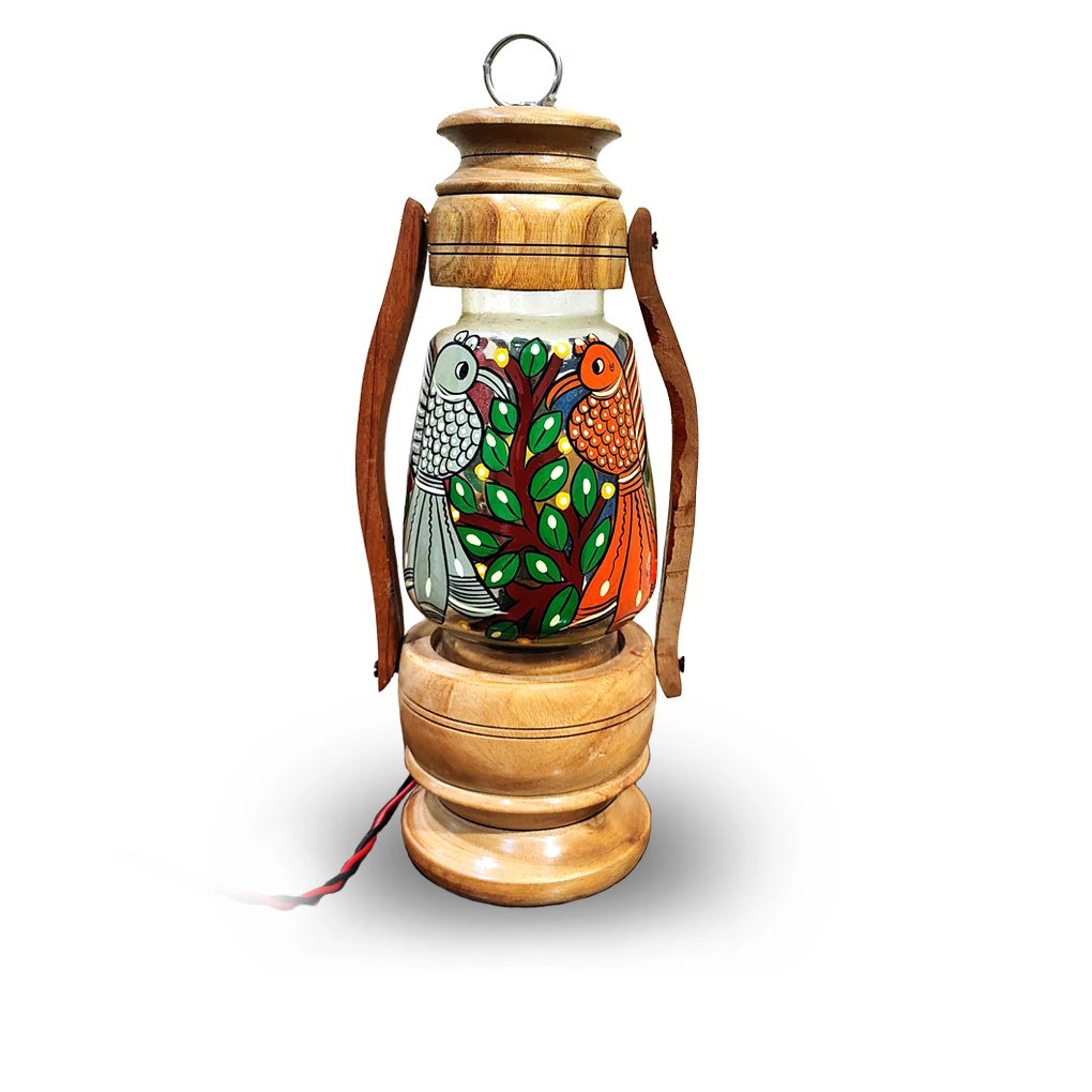Hand-Painted Lamp - Image 4