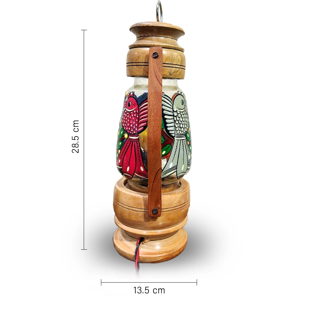 Hand-Painted Lamp - Image 5