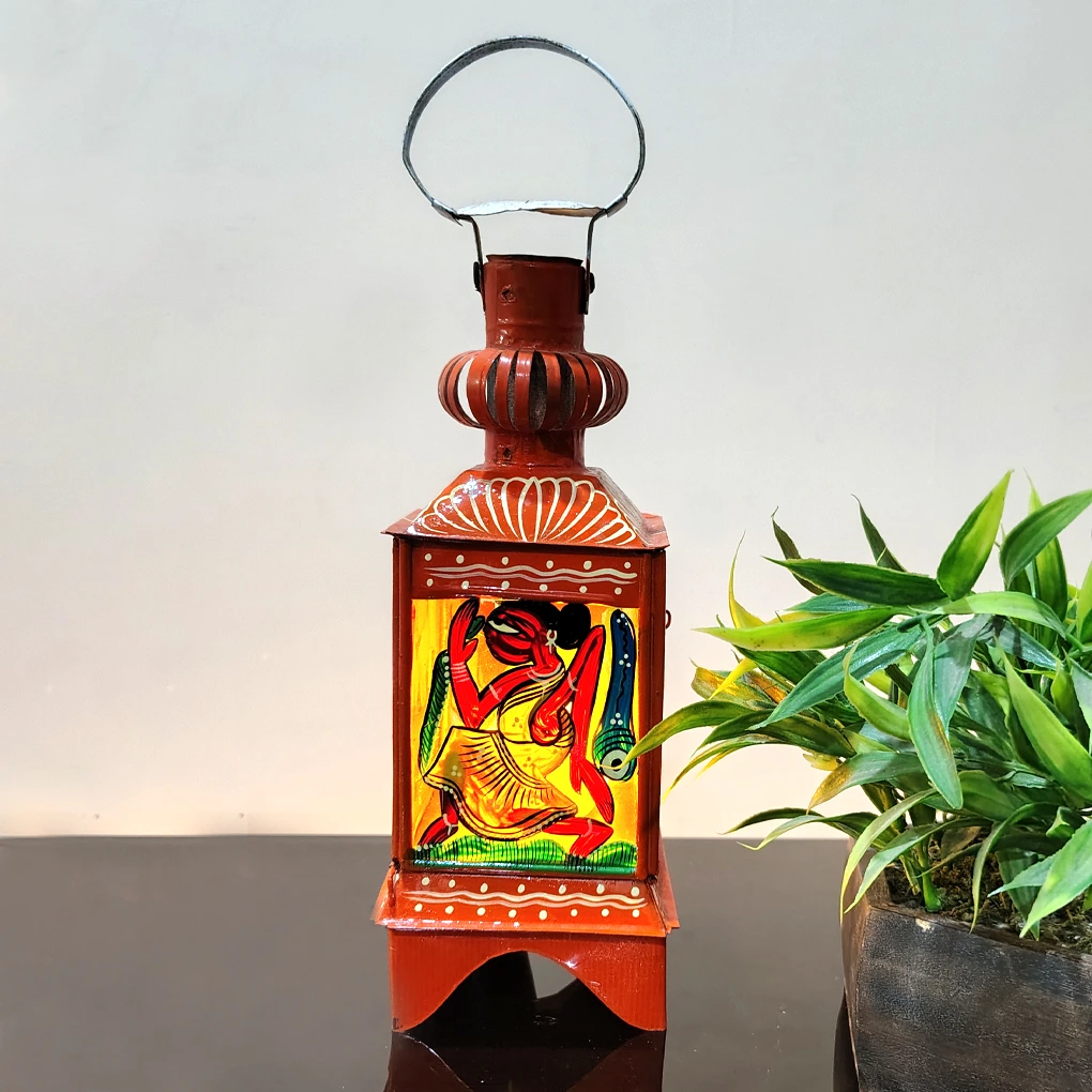 Hand-Painted Lamp