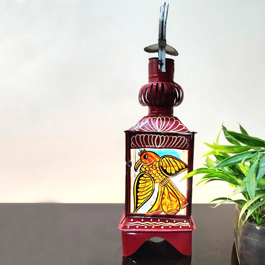 Hand-Painted Lamp