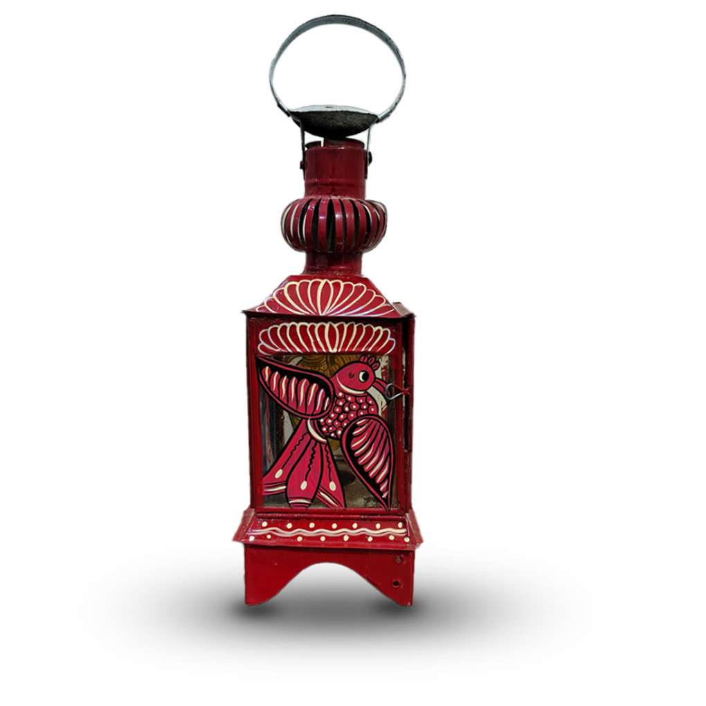 Hand-Painted Lamp - Image 4