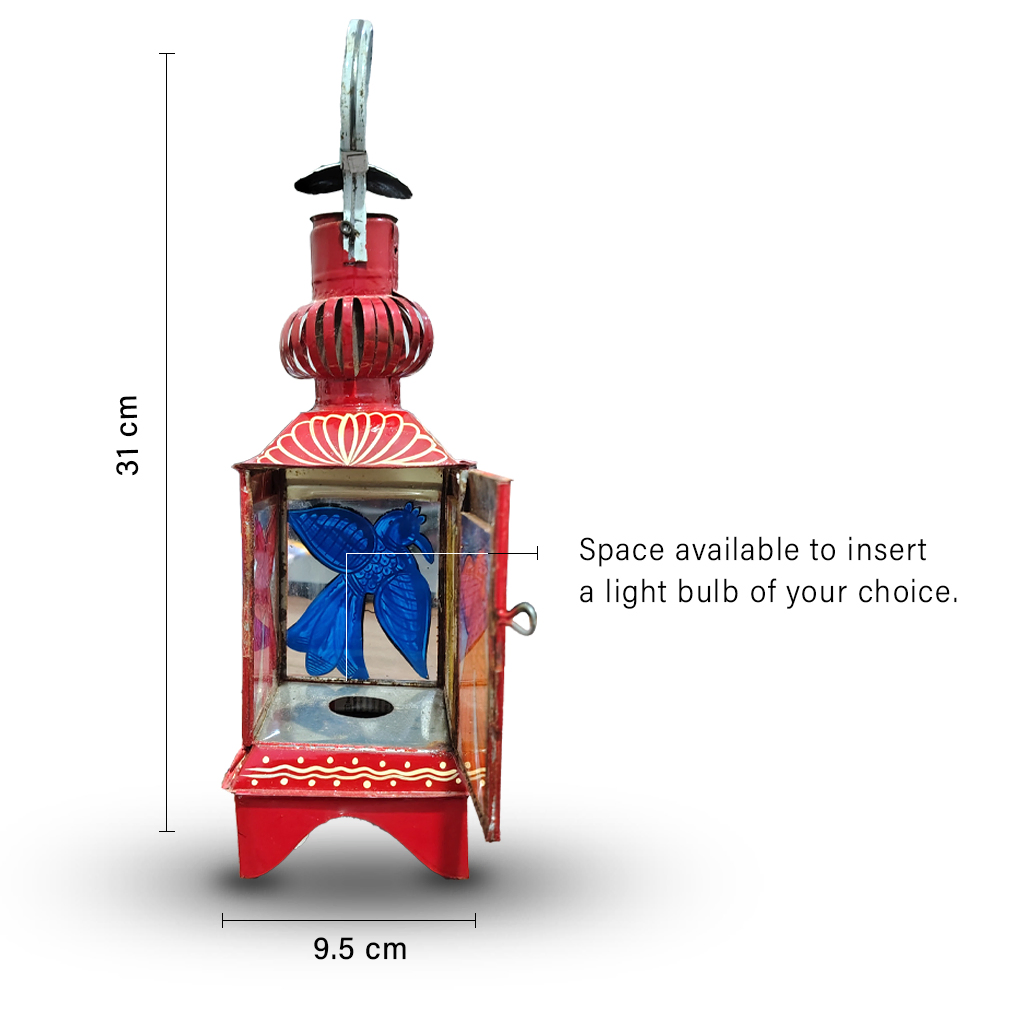 Hand-Painted Lamp - Image 5