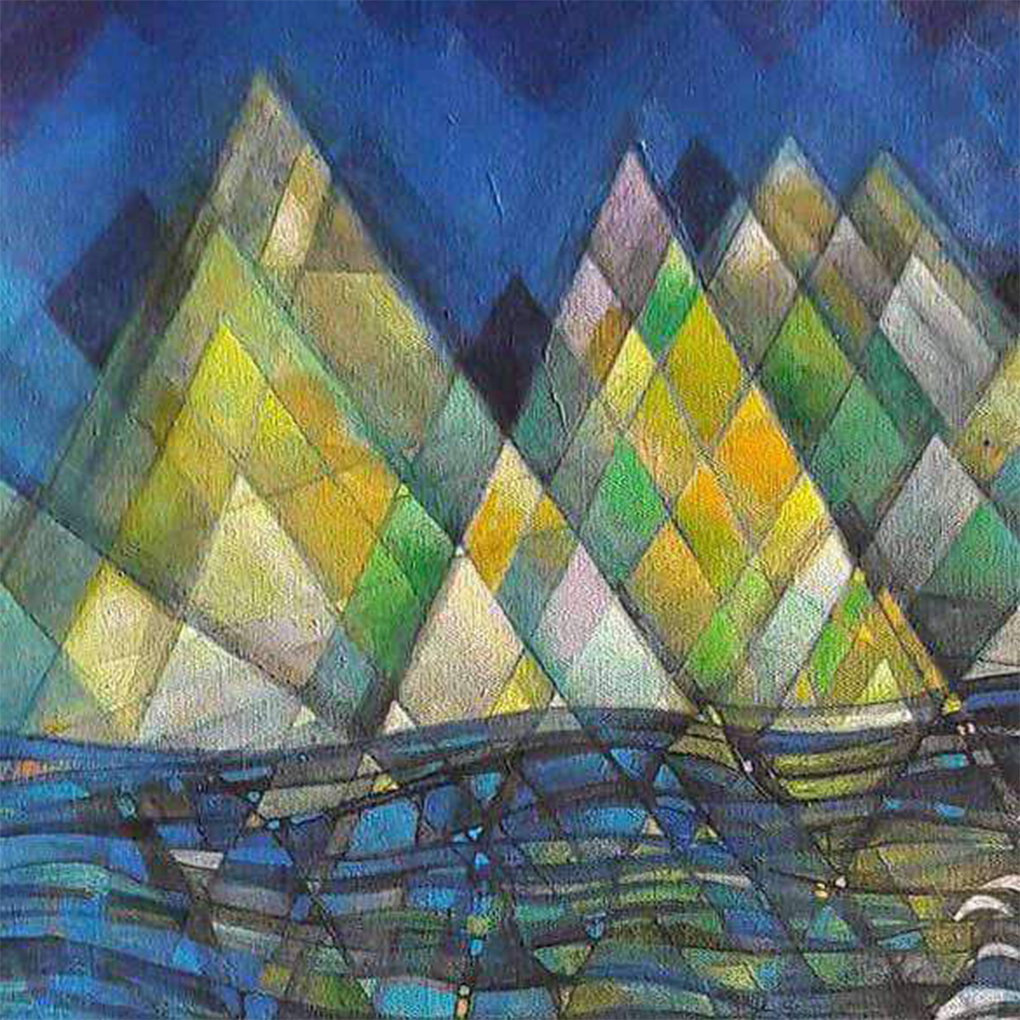 Sea Mountain Painting for Home - Image 4