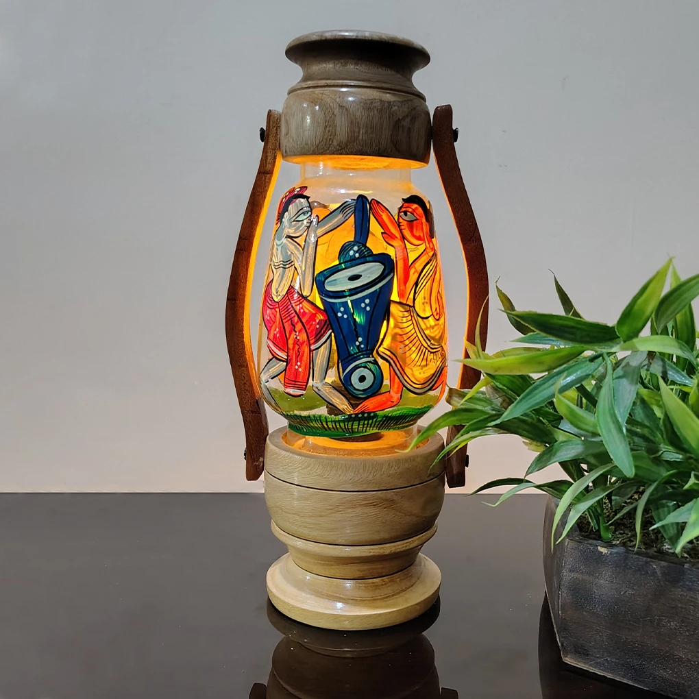 Hand-Painted Lamp - Image 2