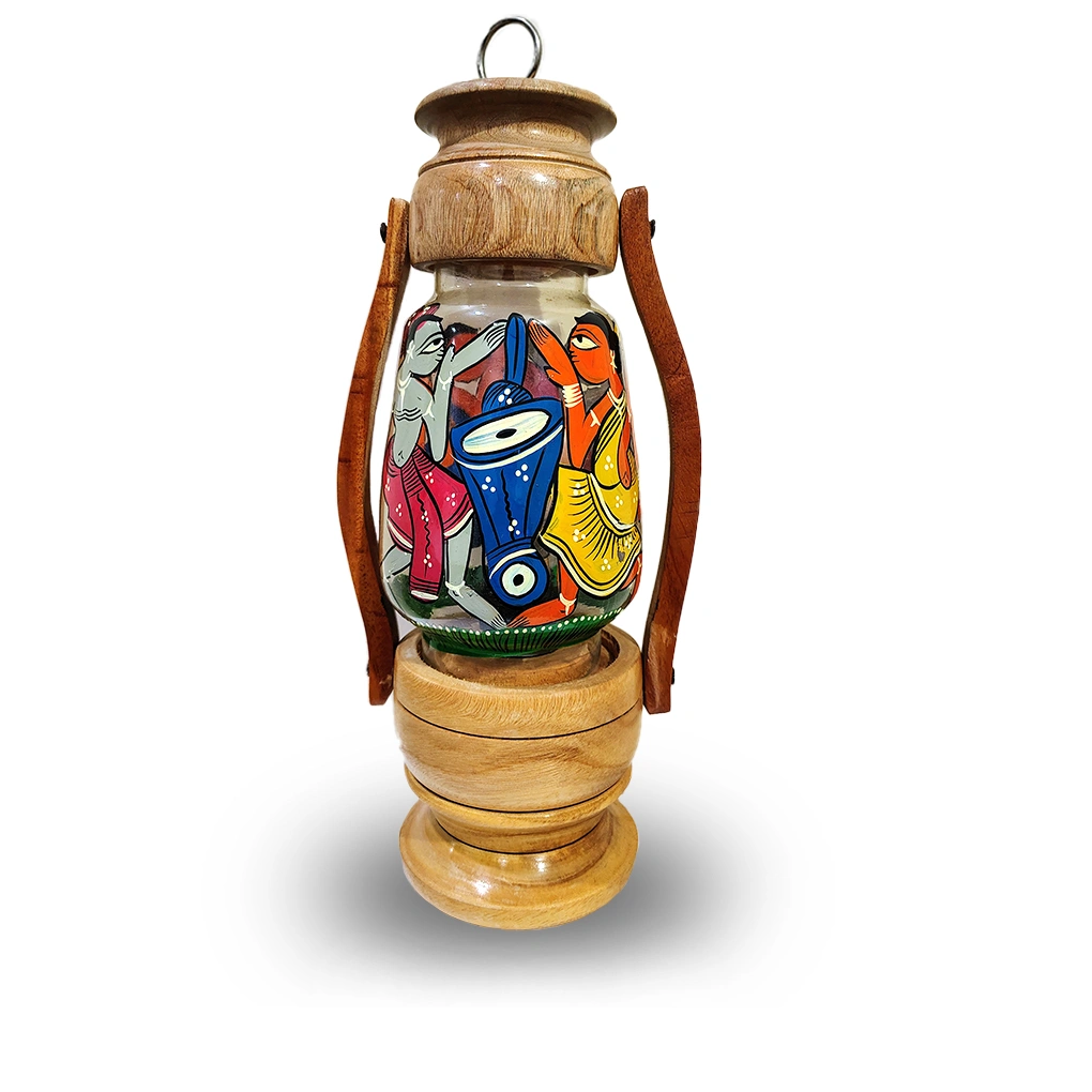 Hand-Painted Lamp - Image 4