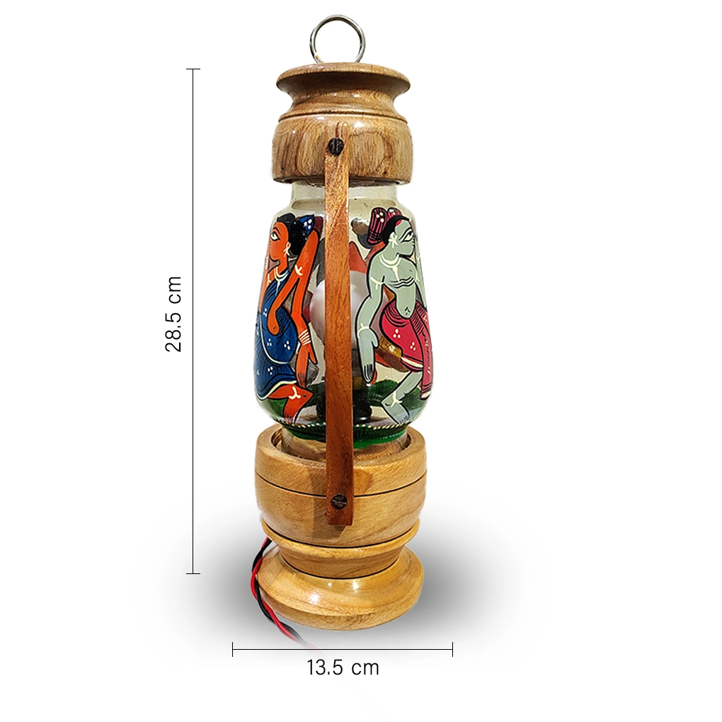 Hand-Painted Lamp - Image 5