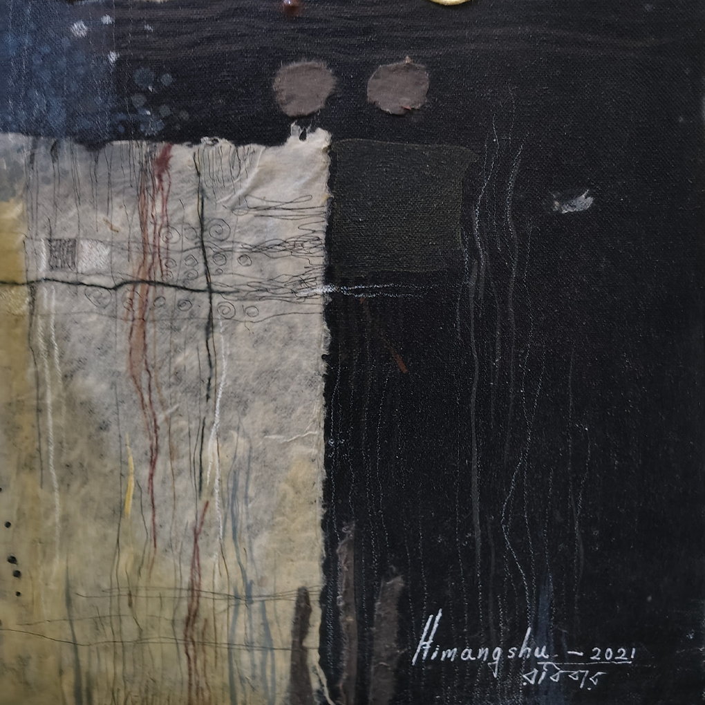 Modern Abstract Textured Canvas Painting – Contemporary Wall Art - Image 7