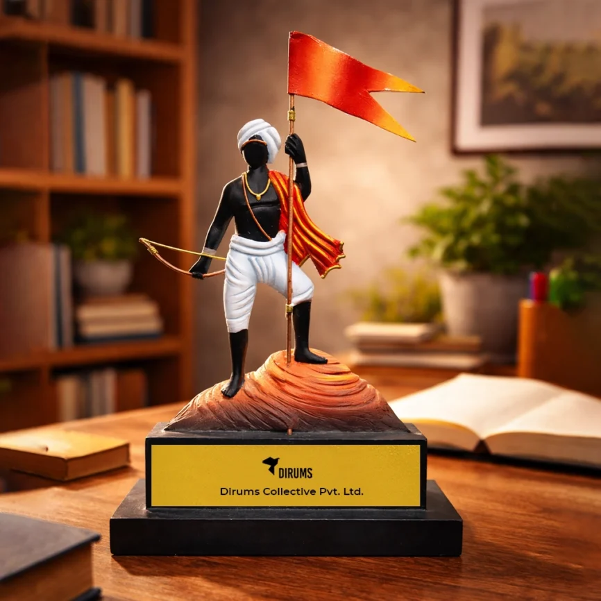 Bastar Art Handmade Warrior Memento – Wrought Iron Tribal Decor with Customisation Option