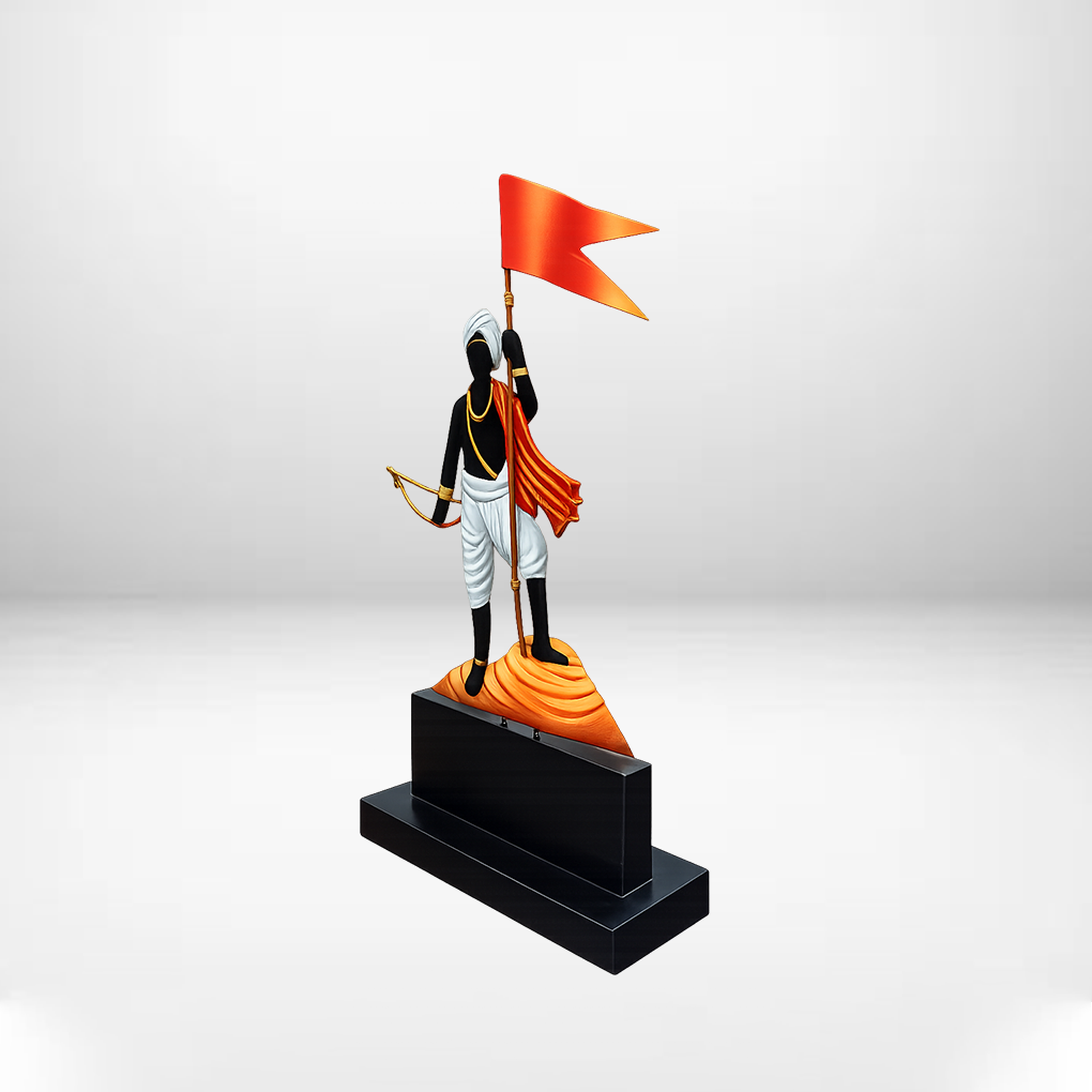 Bastar Art Handmade Warrior Memento – Wrought Iron Tribal Decor with Customisation Option - Image 4