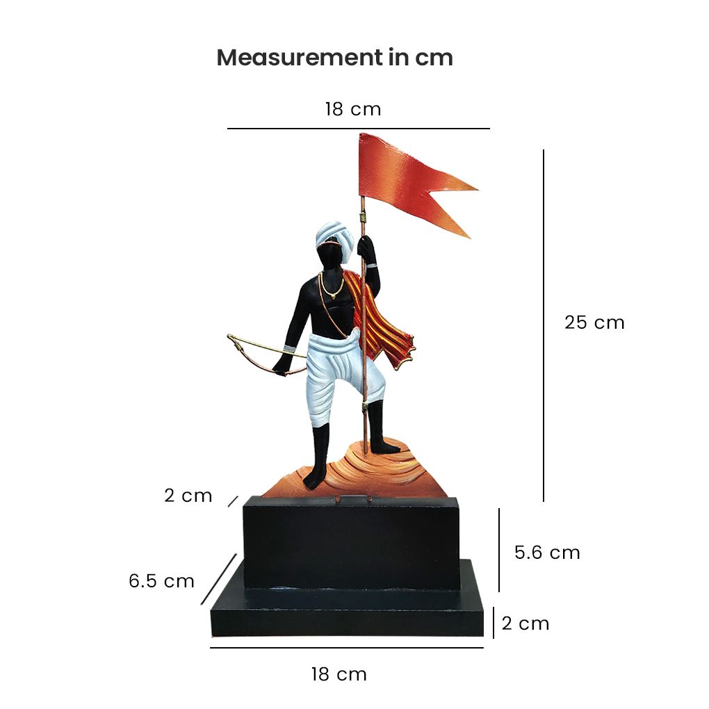 Bastar Art Handmade Warrior Memento – Wrought Iron Tribal Decor with Customisation Option - Image 7