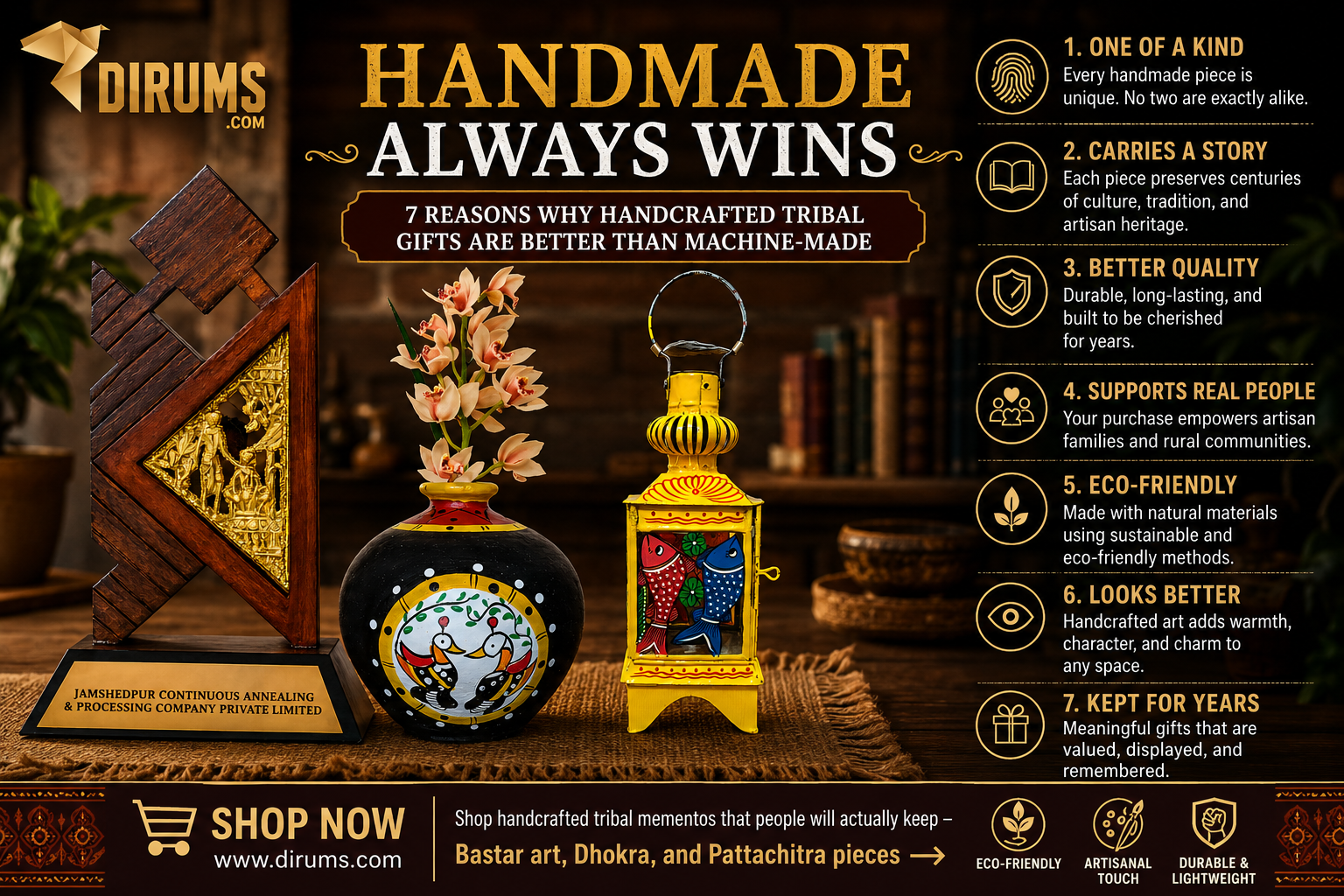 Authentic Indian Tribal Art for Home Decor