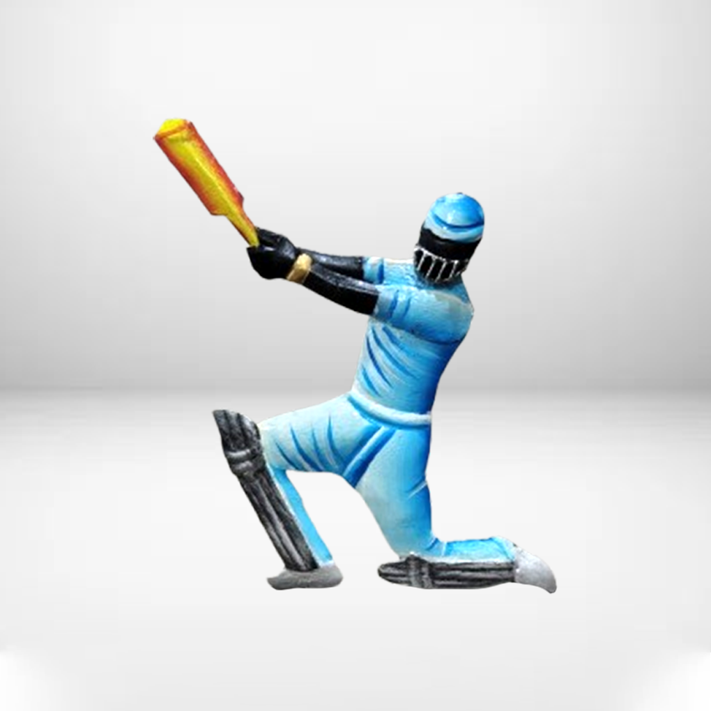 Handcrafted Cricket Player Trophy Figurine – Decorative Sports Showpiece for Table, Office & Gifts | Resin Cricket Statue with Base - Image 4
